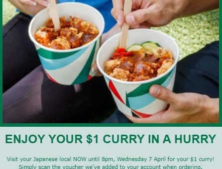 DEAL: Motto Motto - $1 Karaage Chicken or Wagyu Beef Curry for Members (until 8pm 7 April 2021) 4