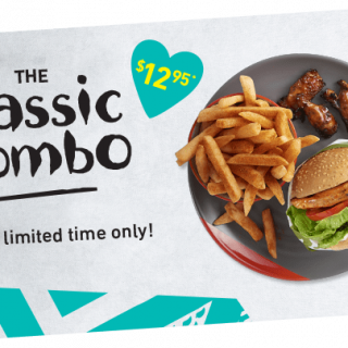 DEAL: Nando's Classic Combo - $12.95 Classic Burger, Wrap or Pita, 3 Ribs & Regular Side (until 2 May 2021) 8