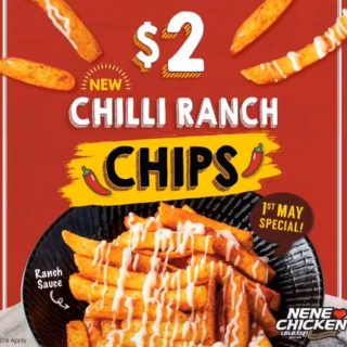 DEAL: Nene Chicken - $2 Chilli Ranch Chips (1 May 2021) 7