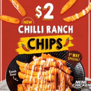 DEAL: Nene Chicken - $2 Chilli Ranch Chips (1 May 2021) 2