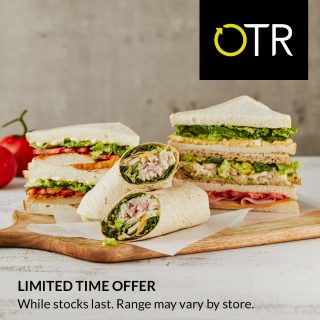 DEAL: OTR - All Sandwiches and Wraps for $5 on Mondays-Wednesdays (until 5 May 2021) 4