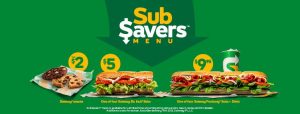 DEAL: Subway - Any Two Wraps for $10 2