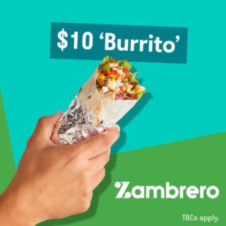 DEAL: Zambrero - $10 Burrito via Deliveroo (until 5 April 2021) 3