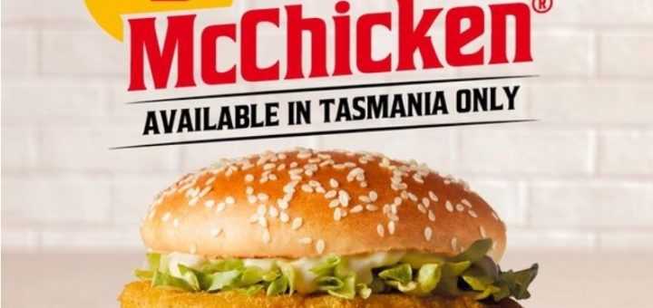 DEAL: McDonald's - $3 McChicken (Tasmania Only) 9