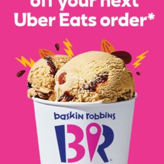 DEAL: Baskin Robbins - $5 off $20 Spend via Uber Eats (until 16 March 2025) 9