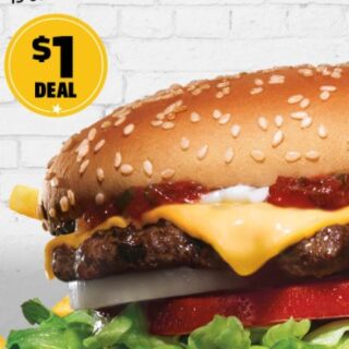 DEAL: Carl's Jr - $1 Famous Star with Cheese Burger (28 May 2021) 3 DEAL: Carl's Jr - $1 Famous Star with Cheese Burger (28 May 2021) 3