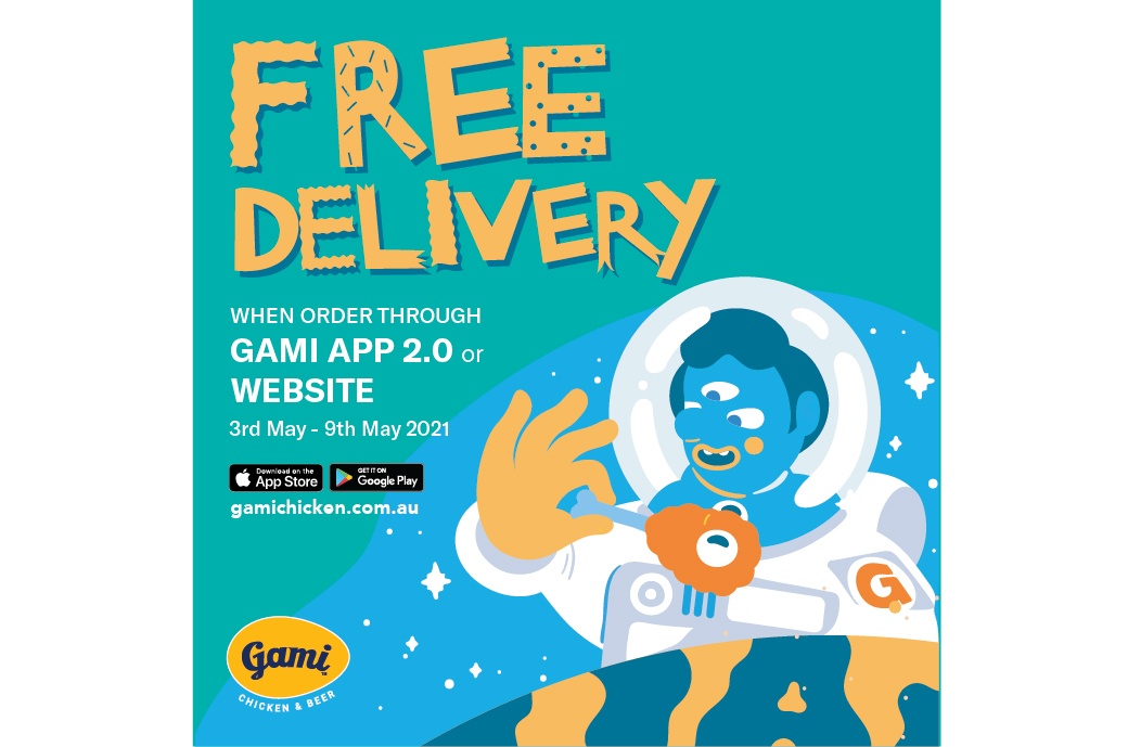 DEAL: Gami Chicken - Free Delivery via Website or Gami App (until 9 May 2021) 10