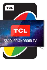 TCL 55” QLED Android TV - Hungry Jack’s UNO 2021 3