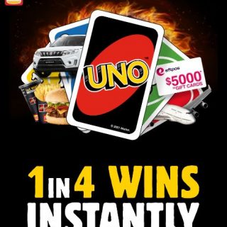 Hungry Jack's UNO - 1 in 4 Chance to Instantly Win Share of $87 Million in Prizes 8