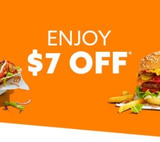 DEAL: Menulog - $7 off $15 Spend at 