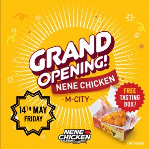 DEAL: Nene Chicken - Free Tasting Box, $3 for 6 Original Wings/$4 for 6 Flavoured Wings at M-City Clayton VIC (14 May 2021) 5