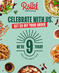 DEAL: Roll'd - $9 off with $30 Spend via Website or App (7 May 2021) 6