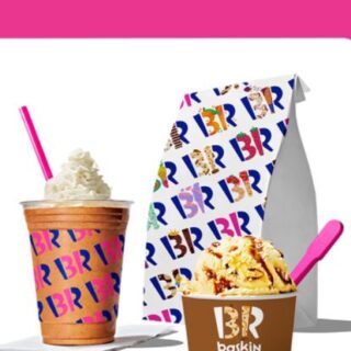 DEAL: Baskin Robbins - Free Delivery with $20 Spend via Deliveroo on Mondays to Wednesdays 3