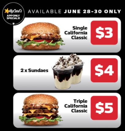 Carl's Jr Deals, Vouchers and Coupons (July 2021) | frugal feeds
