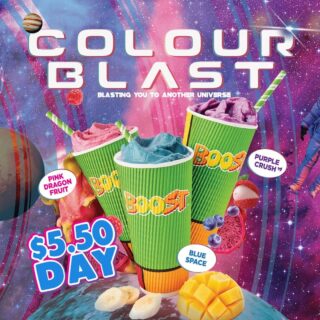 DEAL: Boost Juice - $5.50 Colour Blast Smoothies (2 June 2021) 10