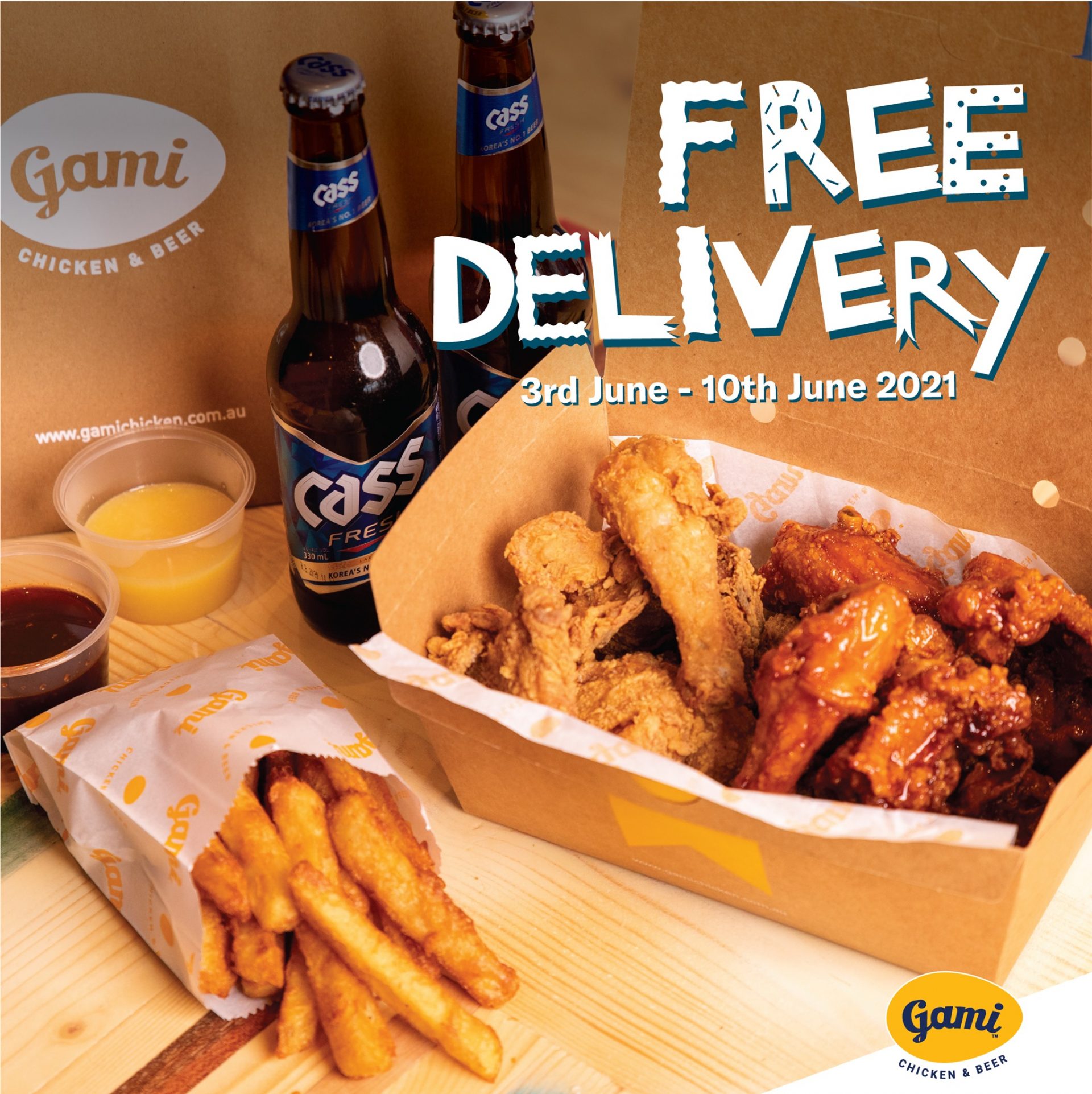 DEAL: Gami Chicken - Free Delivery via Website or Gami App (until 10 June 2021) 9