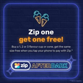 DEAL: Gelatissimo - Buy One Get One Free Gelato with Tap & Zip (until 19 June 2021) 5