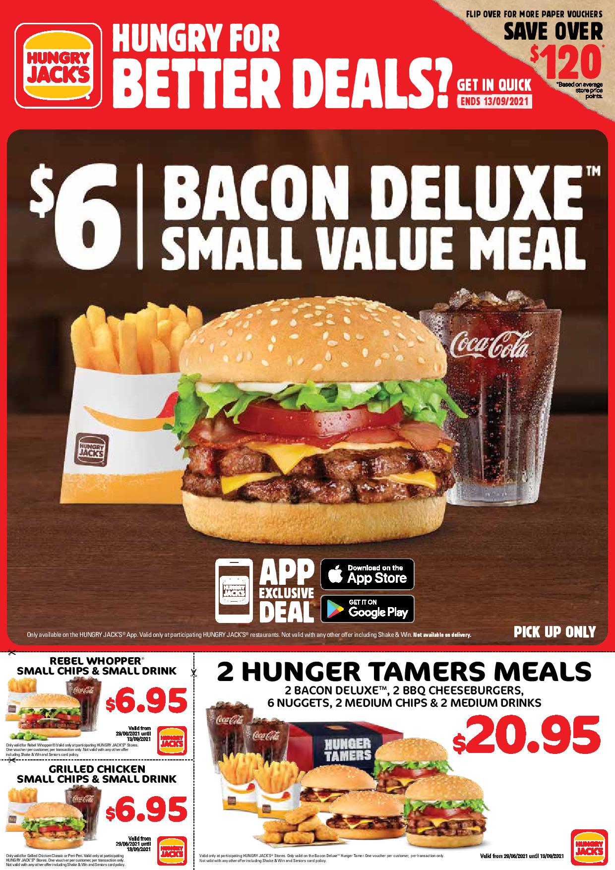 Hungry Jacks Vouchers / Coupons / Deals (March 2024) Staging frugal