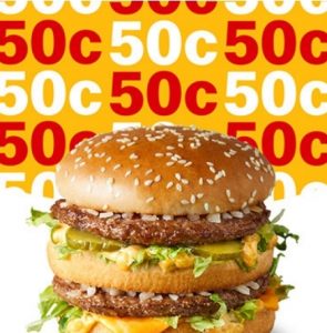 DEAL: McDonald’s - 50c Big Mac with mymacca's App (18 June 2021) 3