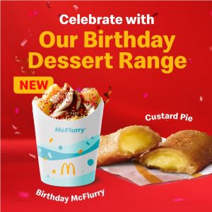 NEWS: McDonald's Birthday McFlurry & Custard Pie 3