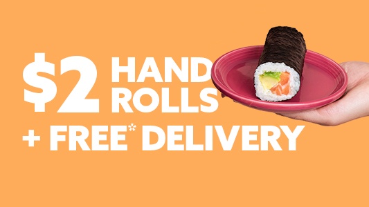 DEAL: Sushi Sushi - $2 Handrolls + Free Delivery via Menulog (until 27 June 2022) 4