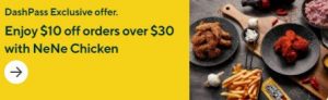 DEAL: Nene Chicken - $10 off $30 Spend via DoorDash DashPass (until 24 June 2021) 6