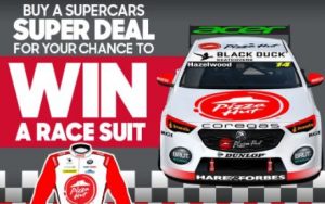DEAL: Pizza Hut - Order a Supercars Super Deal for Chance to Win Supercars Race Suit 3