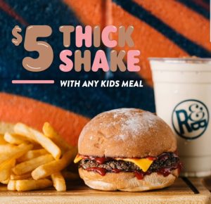 DEAL: Ribs & Burgers - $5 Thickshake with Kids Meal (until 25 July 2021) 4