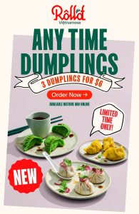 DEAL: Roll'd - 3 Dumplings for $6 6