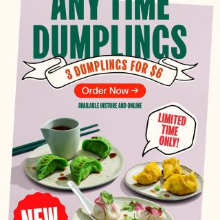 DEAL: Roll'd - 3 Dumplings for $6 3