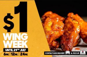 DEAL: Pizza Hut - $1 Wings until 29 July 2021 3