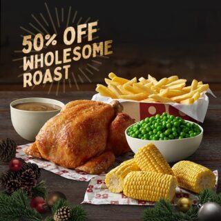 DEAL: Red Rooster - 50% off Wholesome Roast for Red Royalty Members (Targeted) 6