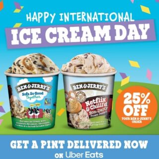 DEAL: Ben & Jerry's - 25% off via Uber Eats (18 July 2021) 10