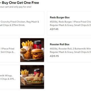 DEAL: Red Rooster - Buy One Get One Free Boxed Meals via DoorDash DashPass 8