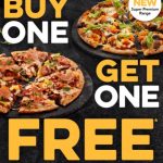 DEAL: Domino’s – Buy One Traditional/Premium Pizza, Get One Traditional/Value Free at Selected Stores (until 10 July 2022)
