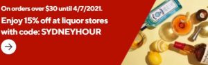 DEAL: DoorDash - 15% off Liquor Stores with $30 Spend in Sydney (until 4 July 2021) 8