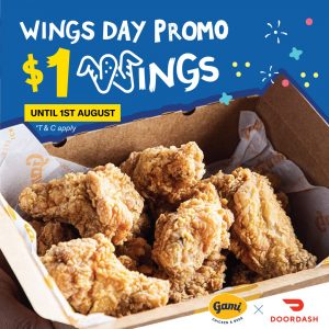 DEAL: Gami Chicken - 8 Wings for $8 or 12 Wings for $12 with $30 Minimum Spend via DoorDash (until 1 August 2021) 9