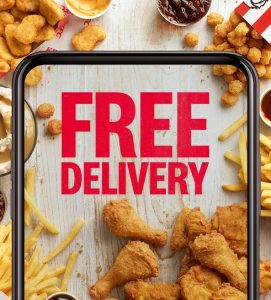 DEAL: KFC - Free Delivery with Christmas in July Feast via KFC App 3