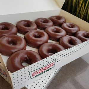 DEAL: Krispy Kreme South Australia - $5 Chocolate Original Glazed Dozen with Any Dozen Purchase (7-11 July 2021) 4