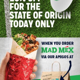 DEAL: Mad Mex - 20% off with $25+ Spend via Deliveroo (14 July 2021) 9