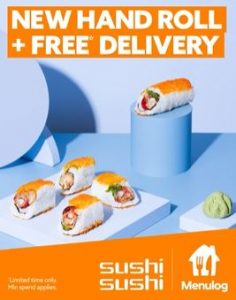 DEAL: Sushi Sushi - Free Delivery with $10 Spend via Menulog 8