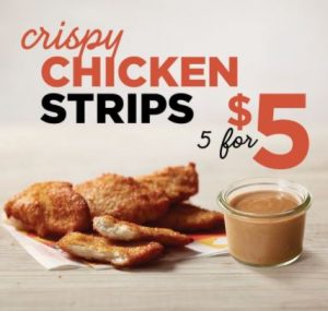 DEAL: Oporto - 5 Crispy Chicken Strips for $5 3