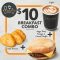 DEAL: Rashays - $10 Breakfast Combo with Sausage Muffin, Hash Browns & Coffee 9