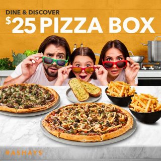 DEAL: Rashays - $25 Pizza Box 4