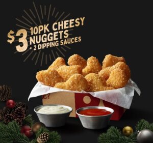 DEAL: Red Rooster - 10 Cheesy Nuggets for $3 for Red Royalty Members 1