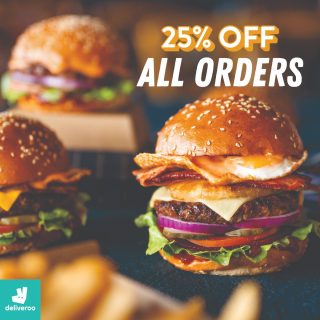 DEAL: Ribs & Burgers - 25% off $30+ Orders via Deliveroo (until 18 July 2021) 2
