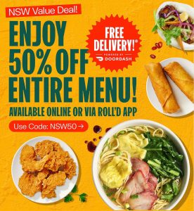 DEAL: Roll'd - 50% off + Free Delivery with $20 Spend via App or Website in NSW (until 8 August 2021) 5