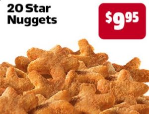 DEAL: Carl's Jr - 20 Star Nuggets for $9.95 via App 9