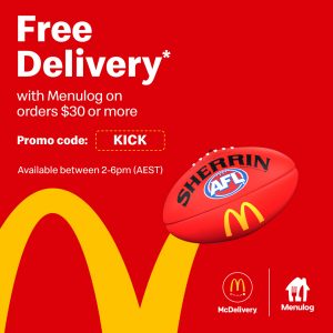 DEAL: McDonald's - Free Delivery with $30 Minimum Spend via Menulog (until 7pm 22 August 2021) 8