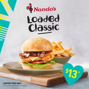 DEAL: Nando's - $13 Loaded Classic & Regular Side 4